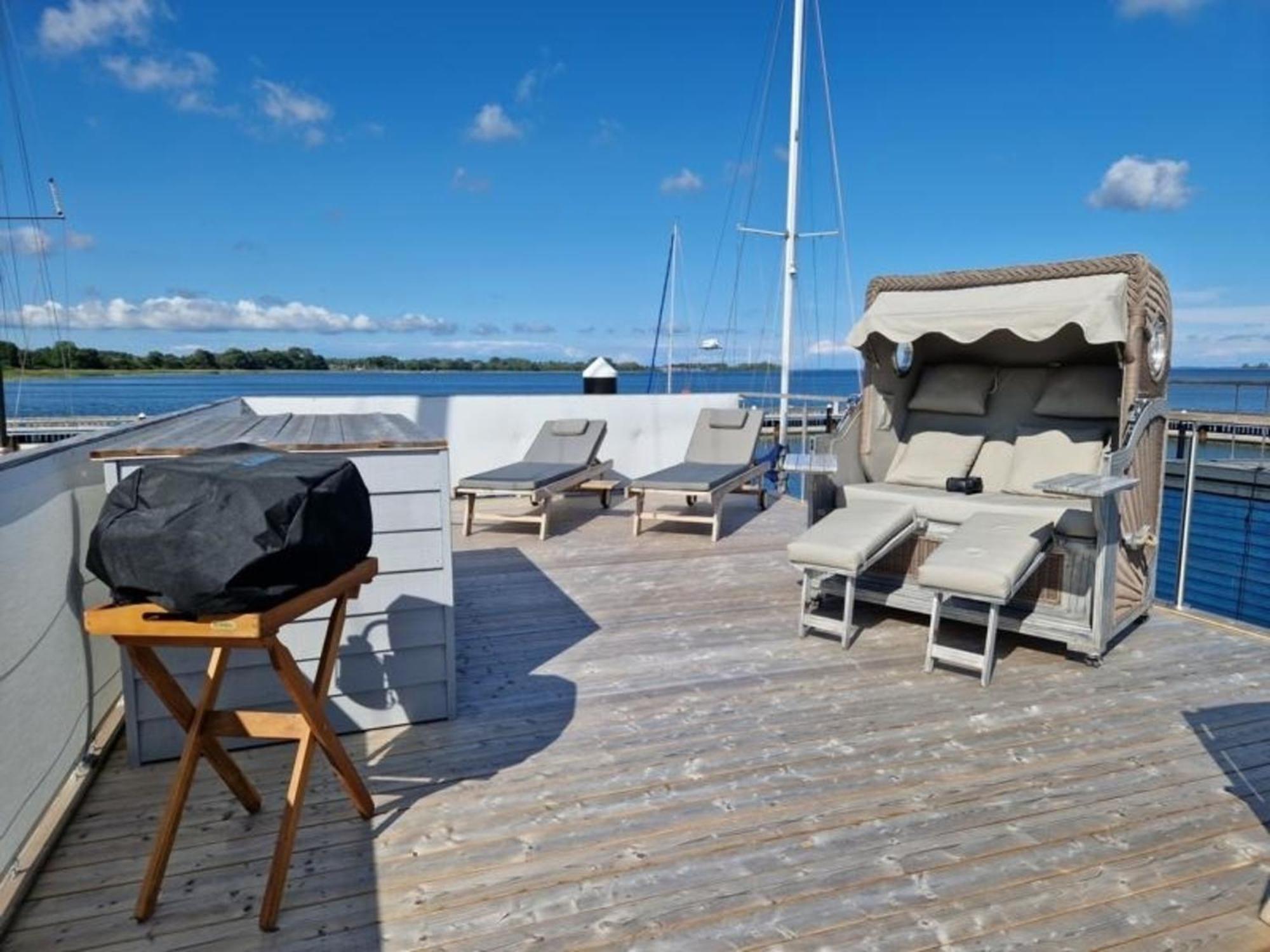 Hausboot Liliput Hotel Stralsund Exterior foto